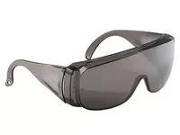 Очки защитные открытого типа затемненные ударопрочный поликарбонат СИБРТЕХ 89156