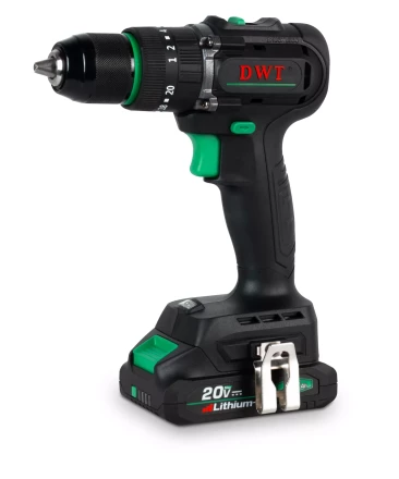 Бесщеточная аккумуляторная ударная дрель-шуруповерт DWT ASBP-20 DNG-2 BMC купить в Челябинске
