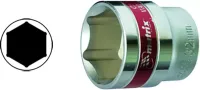Головка торцевая 19 мм 6-гранная CrV под квадрат 1/2" хромированная  MATRIX MASTER 13119