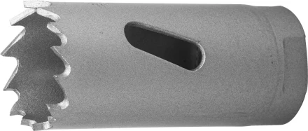 Коронка ЗУБР &quot;ЭКСПЕРТ&quot; биметаллическая, быстрорежущая сталь, глубина сверления до 38мм, d-22мм 29531-022_z01 купить в Челябинске