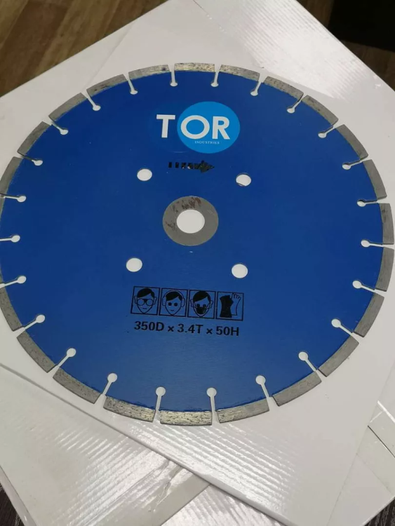 Диск по бетону для швонарезчиков HQR500A-2 (E) 350Dx3,6Tx50H (Cutter Disc 350 mm) 1019723 купить в Челябинске