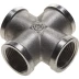 Крестовина GENERAL FITTINGS никелированная латунь, г/г/г/г, 3/4&quot; 51048-3/4 купить в Челябинске