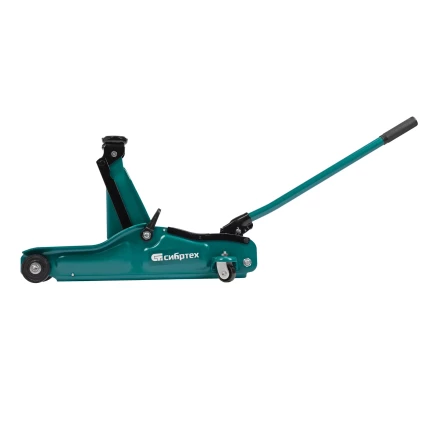 Домкрат гидравлический подкатной Сибртех 50830, 2 т, 85-330 мм, низкий подхват купить в Челябинске