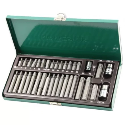 Набор вставок 4-12мм Т20-Т70 30/75мм 3/8&quot;DR 1/2&quot;DR 35предметов Jonnesway S29H4135S 47299 купить в Челябинске