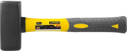 Кувалда STAYER &quot;PROFI&quot; кованая с двухкомпонентной фиберглассовой ручкой, 1,5кг 20052-15 купить в Челябинске