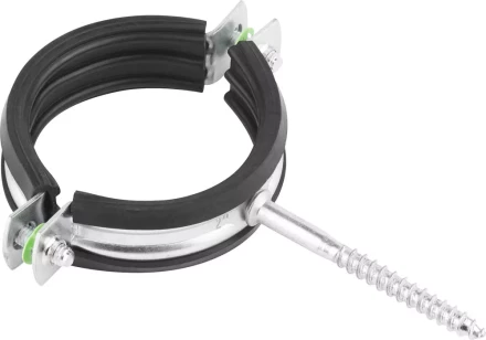 ЗУБР. Хомут трубный оцинкованный, с шурупом, 2&quot;, 40шт 37854-58-63-40 купить в Челябинске