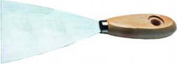 Шпательная лопатка из нержавеющей стали 30 мм деревянная ручка  SPARTA 852035