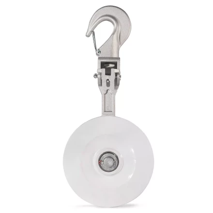 Ролик монтажный алюминиевый с крюком КВТ РМ-3 для раскатки проводов СИП (102114) купить в Челябинске