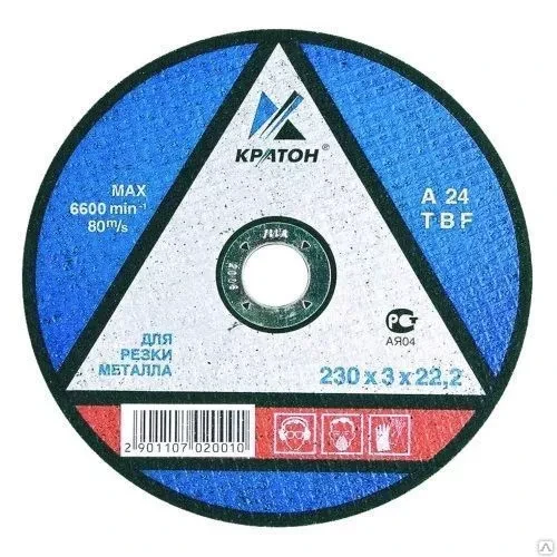 Круг для резки металла A30TBF 400х3,2х32,0 Кратон 1 07 02 012 купить в Челябинске