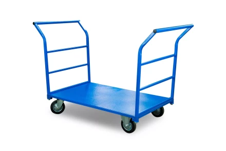 Тележка платформенная TOR ТП-Д (700х1200) с двумя ручками (колеса 160) 1023306 купить в Челябинске