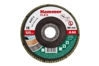 Круг Лепестковый Торцевой (КЛТ) HAMMER КЛТ 1 Ф125х22 Р60 213-025