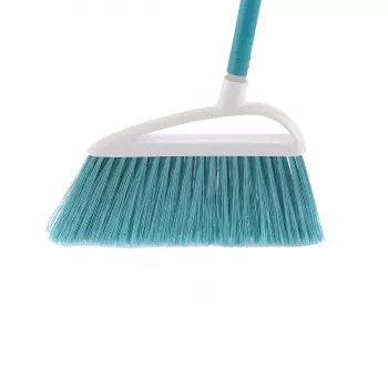 Щетка пластмасовая  для  пола  230 мм &quot;LUX&quot; бирюз. щетина c черенком 120 см D22мм ELFE 93559 купить в Челябинске
