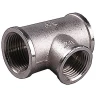 Тройник GENERAL FITTINGS переходной, никелированная латунь, г/г/г, 3/4"-1/2"-3/4" 51060-3/4-1/2-3/4 купить в Челябинске