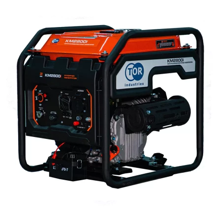 Генератор бензиновый инверторный TOR KM2800i 2,8 кВт 220В 12 л с электростартером 1025974 купить в Челябинске