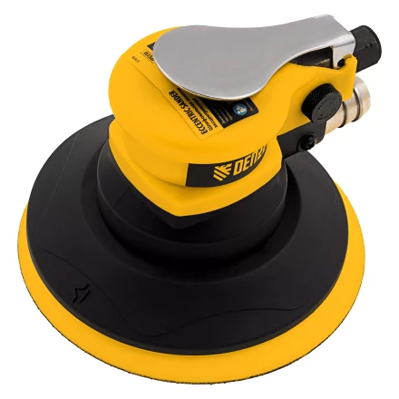 Эксцентриковая шлифовальная машина Denzel EPG150, 150 мм, 10000 об/мин, 5 мм, 160 л/мин 57476 купить в Челябинске