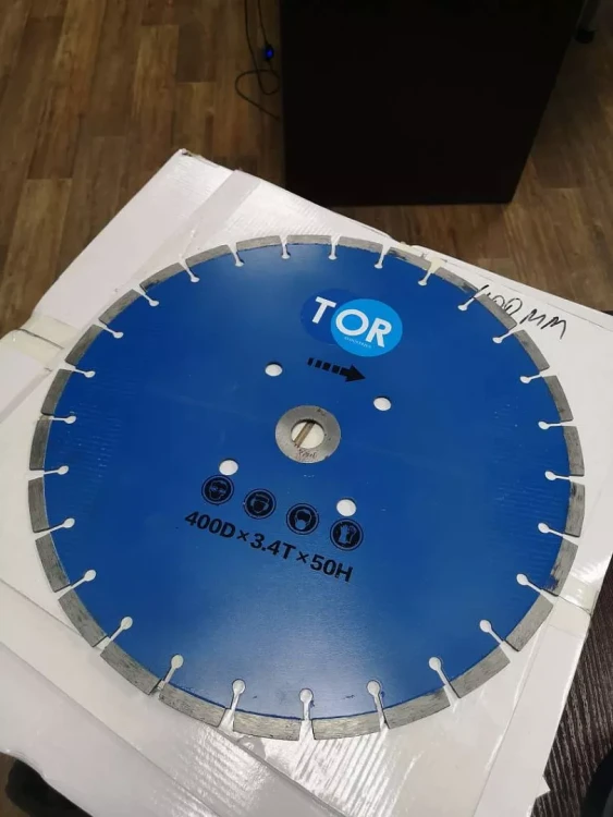 Диск по бетону для швонарезчиков HQR500A-2 (E) 400Dx3,6Tx50H (Cutter Disc 400 mm) 1019724 купить в Челябинске
