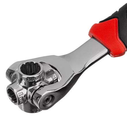 Ключ универсальный 48 в 1, СrV, 8-19мм, Spline Matrix 14999 купить в Челябинске