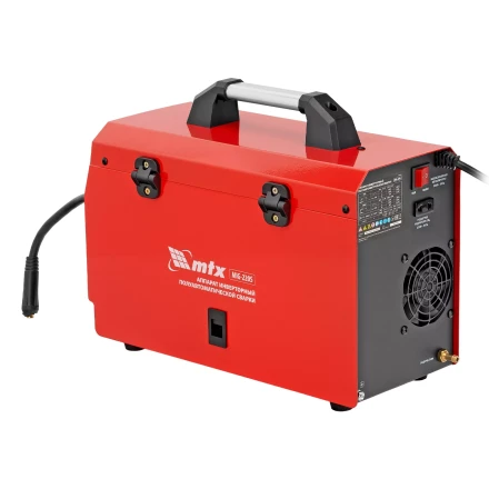Аппарат инвертор. полуавтомат. cварки MTX MIG-220S 94304, 220A, ПВ 60%, катушка 5 кг купить в Челябинске