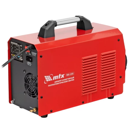 Аппарат инвертор. полуавтомат. cварки MTX MIG-220S 94304, 220A, ПВ 60%, катушка 5 кг купить в Челябинске