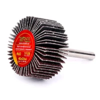Круг MESSER шлифовальный лепестковый с оправкой (на шпильке) 40х20х6 #60
