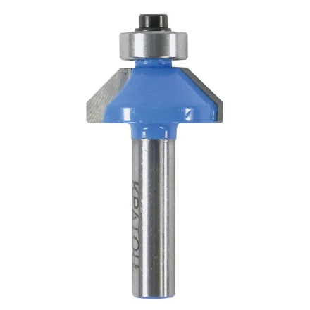 Фреза кромочная конусная с подшипником  HOBBY 35,5мм 45°  Кратон 1 09 03 032 купить в Челябинске