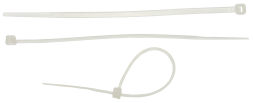 Кабельные стяжки белые КС-Б2 нейлоновые пакет серия ПРОФЕССИОНАЛ