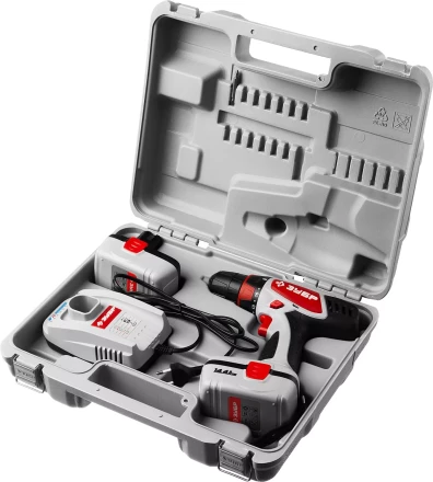 Дрель-шуруповерт 2 АКБ ЗДА-14.4-2 КИН20 серия ПРОФЕССИОНАЛ купить в Челябинске