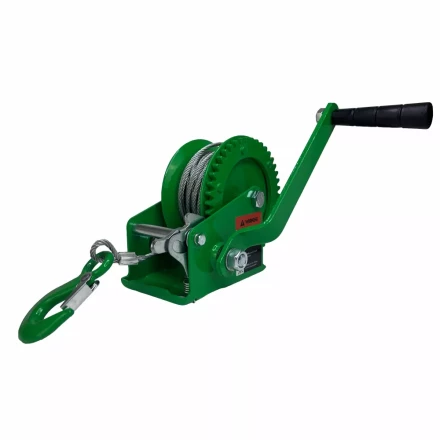 Лебедка ручная барабанная HITCH HW 700 700 кг канат 10 м (SZ073174) купить в Челябинске