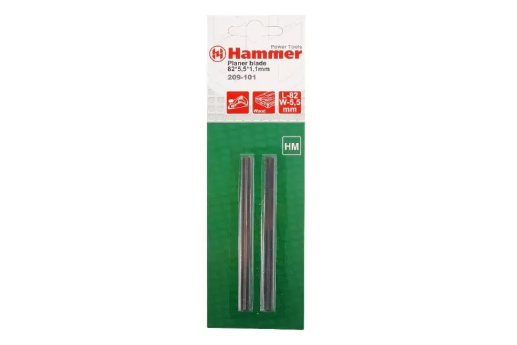 Ножи для рубанка HAMMER 82мм (Flex 209-101) купить в Челябинске