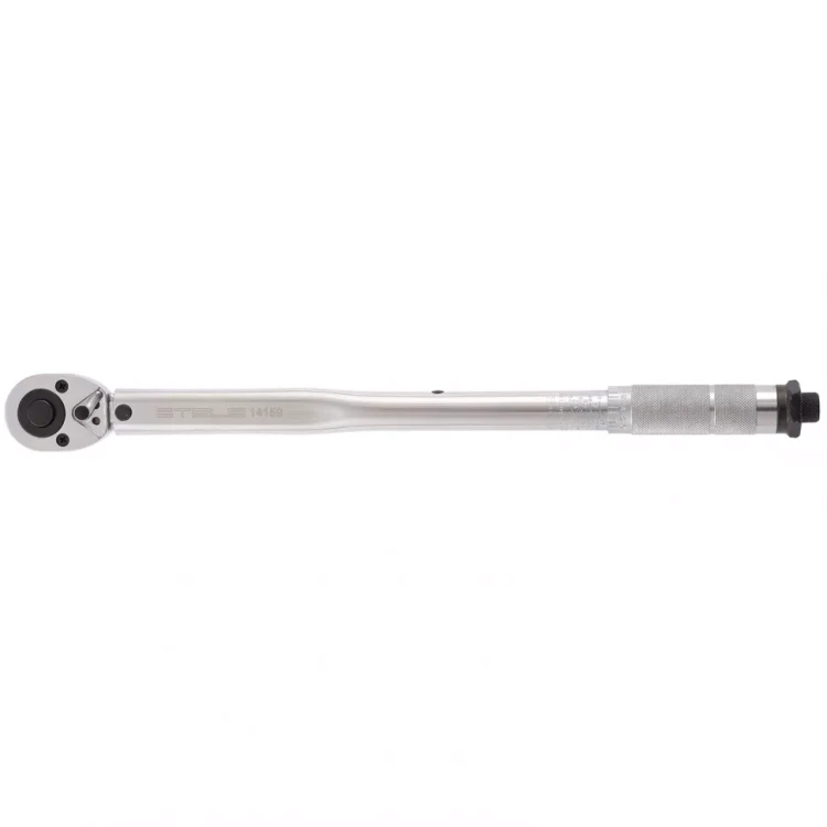 Ключ динамометрический 28-210 Нм 1/2" CrV хромир. быстрый сброс STELS 14159 купить в Челябинске