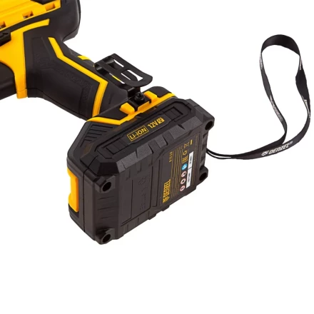 Дрель-шуруповерт аккумуляторная CDL-12-01CB, Li-Ion, 12 В, 1 акк.// Denzel 26104 купить в Челябинске