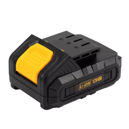 Дрель-шуруповерт аккумуляторная CDL-12-02BM, Li-Ion, 12 В, 2 акк.// Denzel 26105 купить в Челябинске