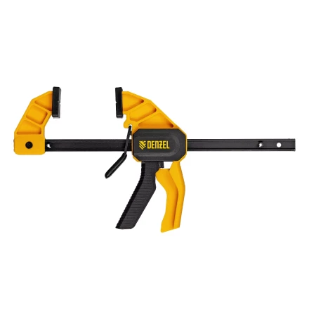 Струбцина F-образная Denzel, быстрозажимная, 150 х 55 мм, усиленный нейлоновый корпус, 20501 купить в Челябинске