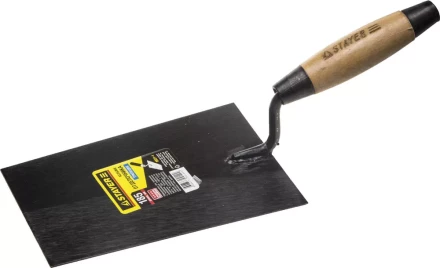 Кельма отделочника STAYER с деревянной усиленной ручкой КО 0821-1 купить в Челябинске