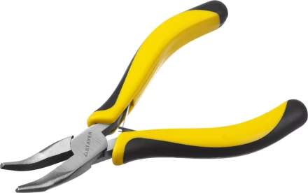 Тонкогубцы STAYER &quot;MASTER&quot; изогнутые &quot;HERCULES&quot; &quot;MINI&quot;, 120мм 2218-3_z03 купить в Челябинске