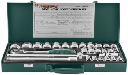 Набор головок торцевых 1/2&quot;DR 8-34мм 28предметов S04Н4728S Jonnesway 47534 купить в Челябинске