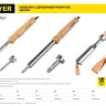 Паяльник STAYER "MASTER" с деревянной рукояткой и долговечным жалом, 80 Вт, клин 55310-80 купить в Челябинске