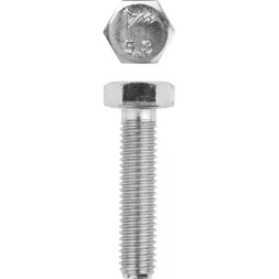 Болт ЗУБР "МАСТЕР" с шестигранной головкой, ГОСТ 7798-70, класс прочности 5.8, оцинкованный, M8x35мм, 5кг 303080-08-035