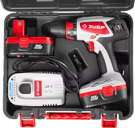 Дрель-шуруповерт 2 АКБ ЗДА-18-2 КИН серия МАСТЕР купить в Челябинске