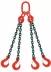 Строп цепной четырехветвевой 4СЦ 17 т L=8 м 8 кл с ОВ 17.0т купить в Челябинске