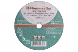 Круг отрезной HAMMER 230х1.6х22 упак. 25 шт.