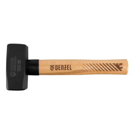 Кувалда, 1500 г Denzel 11019, кованая головка, буковая рукоятка купить в Челябинске