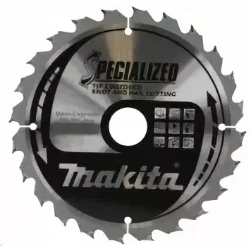 Диск пильный Makita, х355х30х3мм, 60 зуб,для дерева с гвоздями B-31463 купить в Челябинске