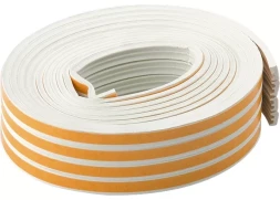 Уплотнитель 24 м профиль "E" белый СИБРТЕХ 93922