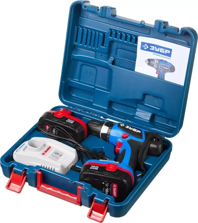 Дрель-шуруповерт 2 АКБ ЗДА-18-2 КИН20 серия ПРОФЕССИОНАЛ купить в Челябинске