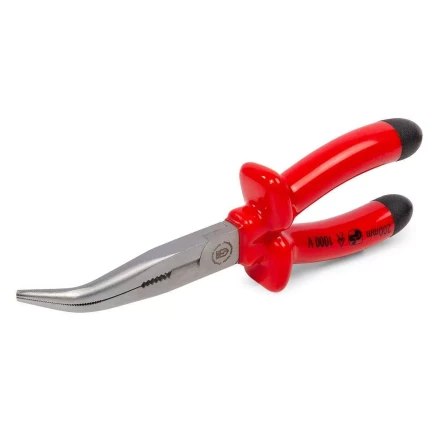 Длинногубцы изогнутые диэлектрические КВТ 200 мм (87101) купить в Челябинске