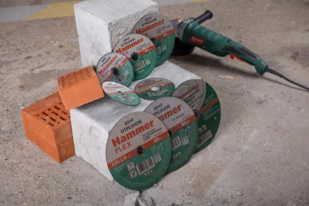 Круг отрезной HAMMER 230х2х22 упак. 25 шт. купить в Челябинске