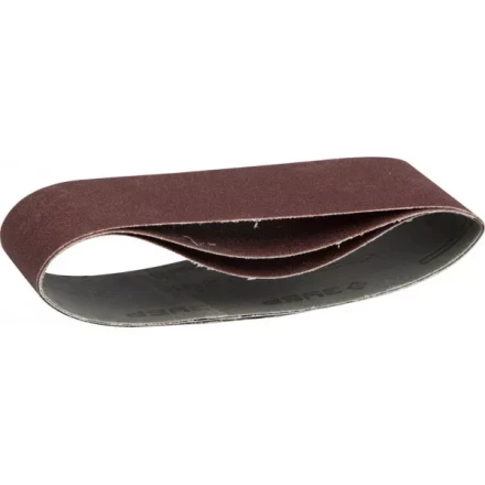 Лента шлифовальная бесконечная ЗУБР &quot;МАСТЕР&quot; на тканевой основе, для ЛШМ, P150, 75х533мм, 3шт 35542-150 купить в Челябинске