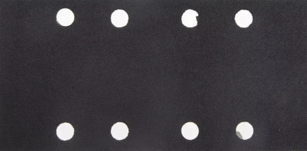 Лист шлиф. универсал. URAGAN &quot;Оптимален для твердых пород дерева&quot; 8 отверстий по линии, для ПШМ, P120, 80х166мм, 10шт 907-22101-120-10 купить в Челябинске