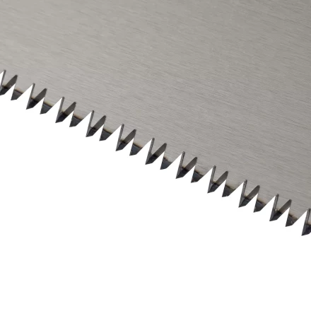 Ножовка по дереву, 450 мм, 11 TPI, зуб 3D, металлопластиковая рукоятка Denzel 24141 купить в Челябинске